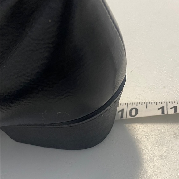 Esprit Black Ankle Boots with Silver Accents - Picture 11 of 13